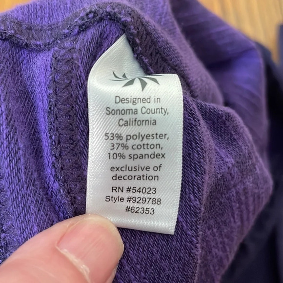 Athleta Bettona Jeggings Purple size Small Petite - Picture 4 of 6